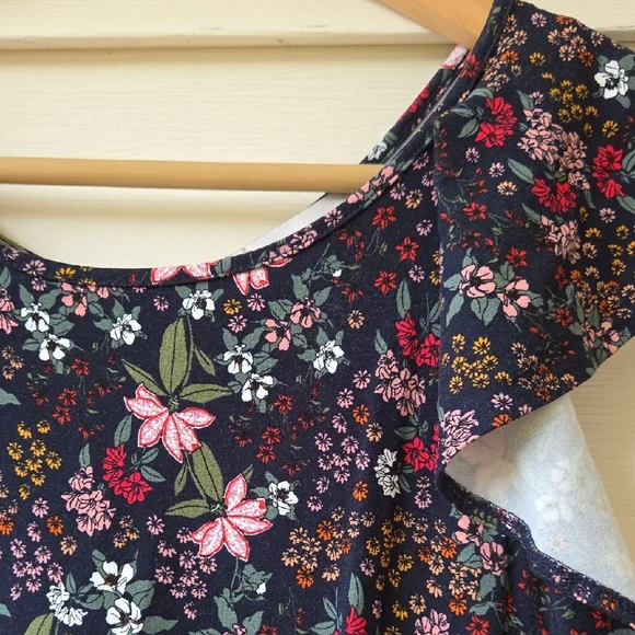 LOFT Multicolor Floral Dress - Picture 2 of 8